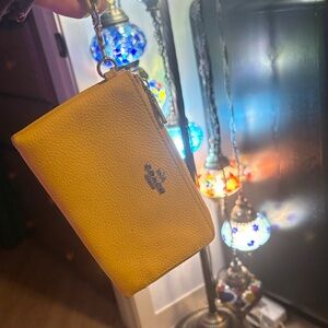 Yellow Coach Wristlet